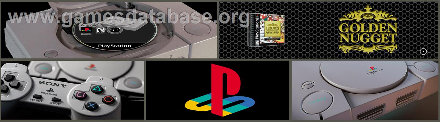 Golden Nugget - Sony Playstation - Artwork - Marquee