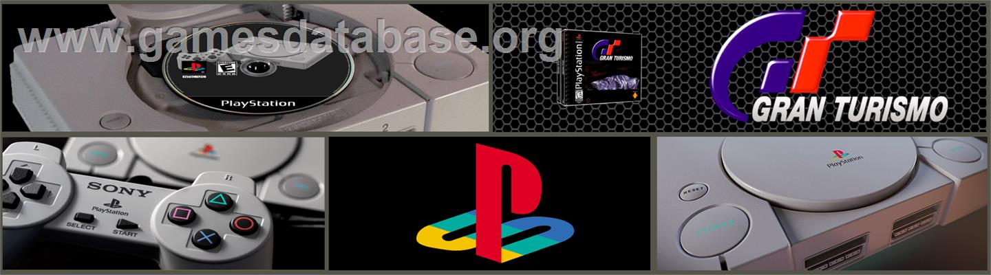 Gran Turismo / Motor Toon Grand Prix 2 - Sony Playstation - Artwork - Marquee