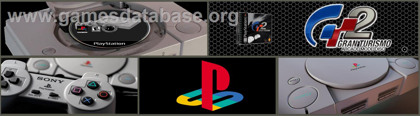 Gran Turismo 2 - Sony Playstation - Artwork - Marquee