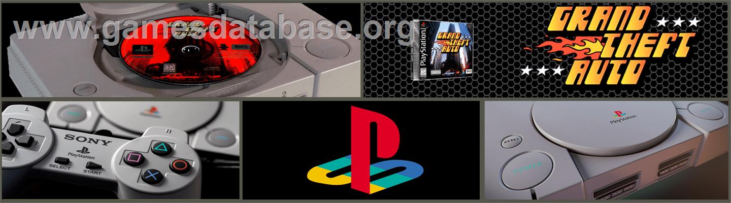 Grand Theft Auto - Sony Playstation - Artwork - Marquee