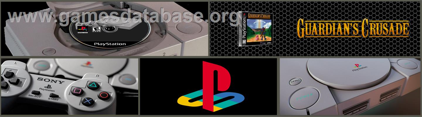 Guardian's Crusade - Sony Playstation - Artwork - Marquee