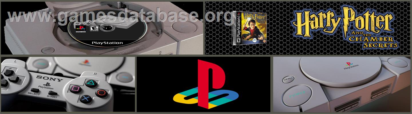Harry Potter and the Chamber of Secrets - Sony Playstation - Artwork - Marquee