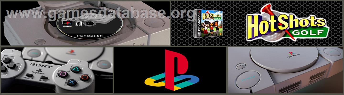 Hot Shots Golf - Sony Playstation - Artwork - Marquee