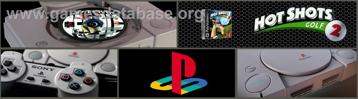 Hot Shots Golf 2 - Sony Playstation - Artwork - Marquee