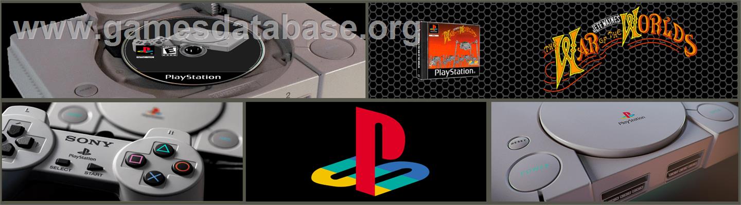 Jeff Wayne's The War of the Worlds - Sony Playstation - Artwork - Marquee