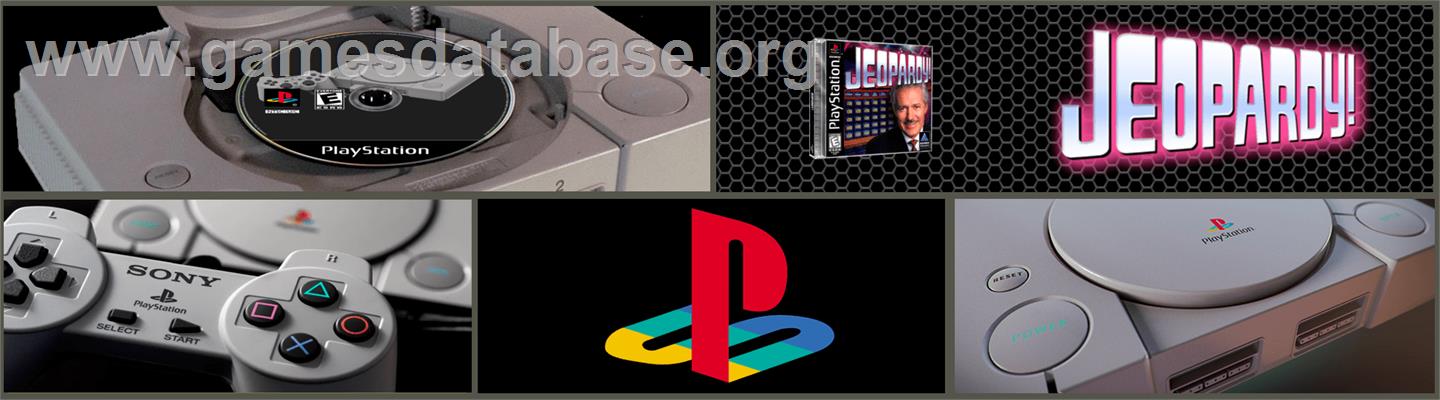 Jeopardy! - Sony Playstation - Artwork - Marquee