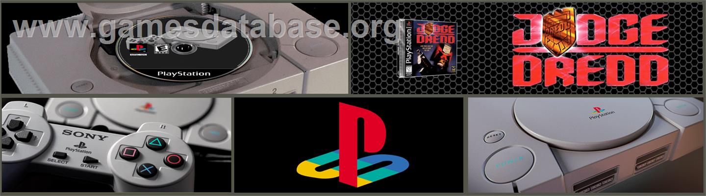 Judge Dredd - Sony Playstation - Artwork - Marquee