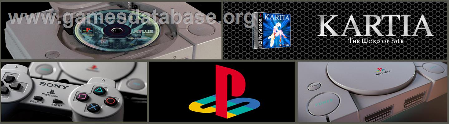 Kartia: The Word of Fate - Sony Playstation - Artwork - Marquee