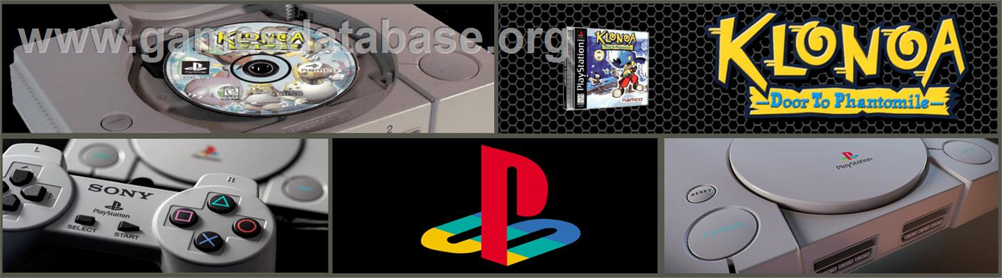 Klonoa: Door to Phantomile - Sony Playstation - Artwork - Marquee