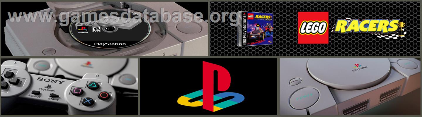 LEGO Racers - Sony Playstation - Artwork - Marquee