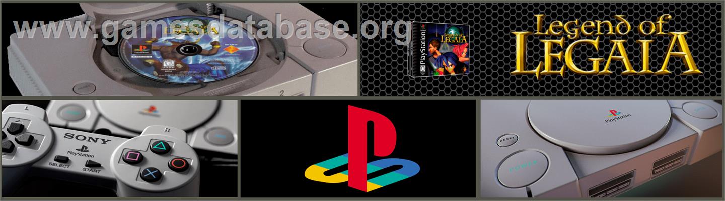 Legend of Legaia - Sony Playstation - Artwork - Marquee