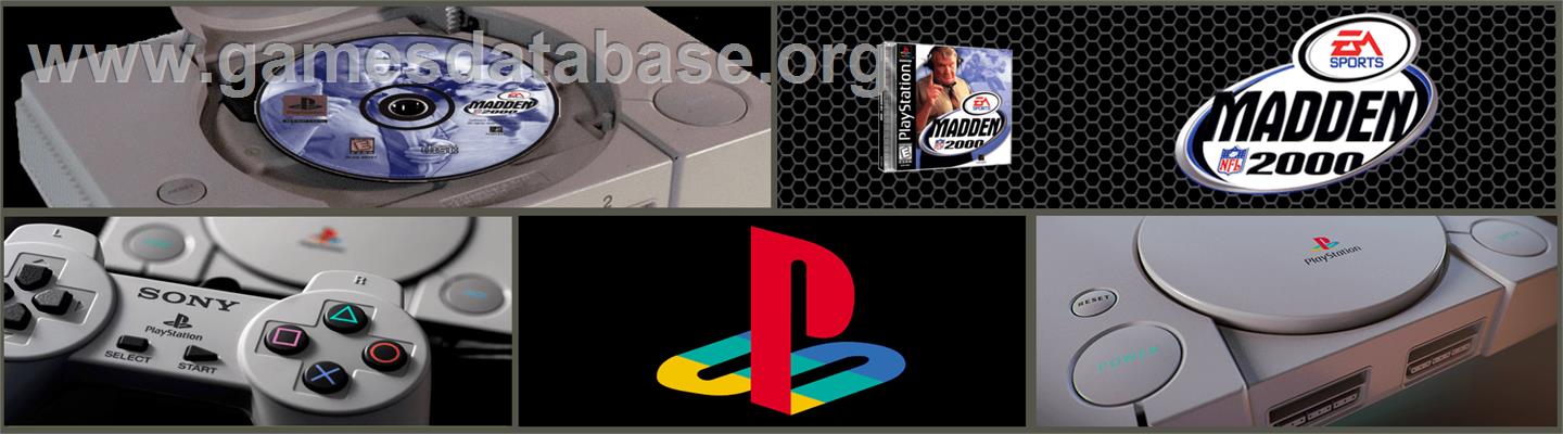 Madden NFL 2000 - Sony Playstation - Artwork - Marquee