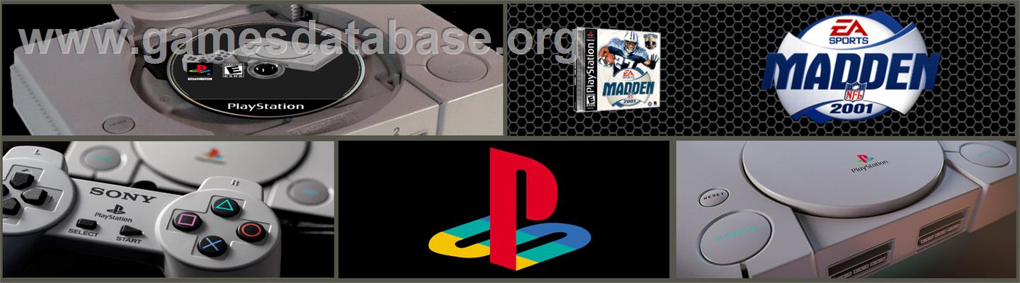 Madden NFL 2001 - Sony Playstation - Artwork - Marquee