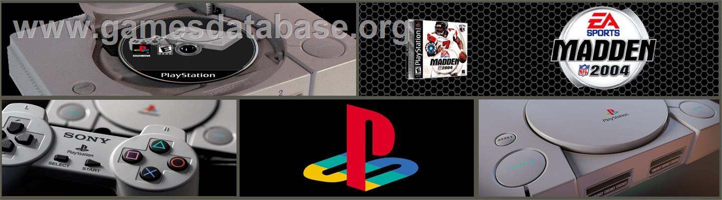 Madden NFL 2004 - Sony Playstation - Artwork - Marquee