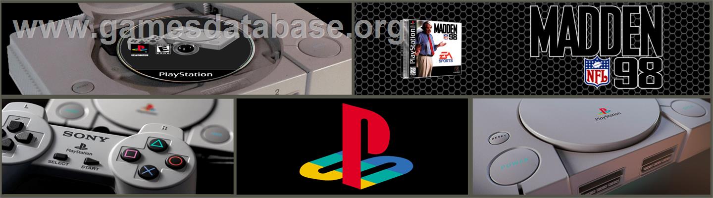 Madden NFL 98 - Sony Playstation - Artwork - Marquee