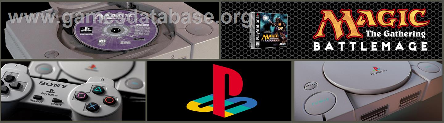 Magic: The Gathering - Battlemage - Sony Playstation - Artwork - Marquee