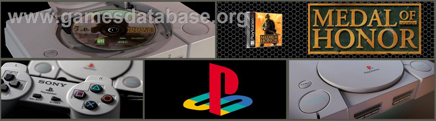 Medal of Honor / Medal of Honor: Underground - Sony Playstation - Artwork - Marquee