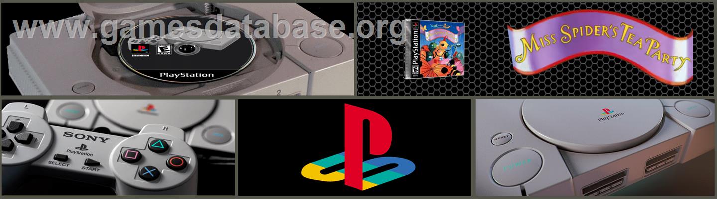 Miss Spider's Tea Party - Sony Playstation - Artwork - Marquee