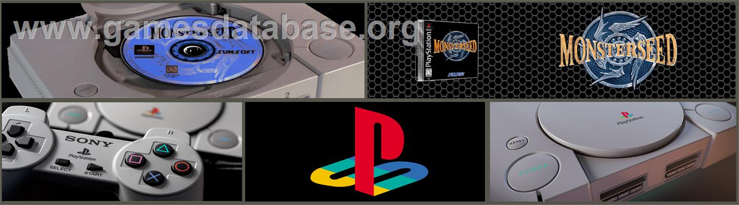 Monster Seed - Sony Playstation - Artwork - Marquee