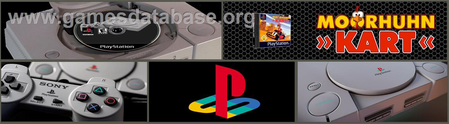 Moorhuhn Kart - Sony Playstation - Artwork - Marquee