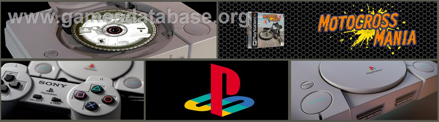 Motocross Mania - Sony Playstation - Artwork - Marquee