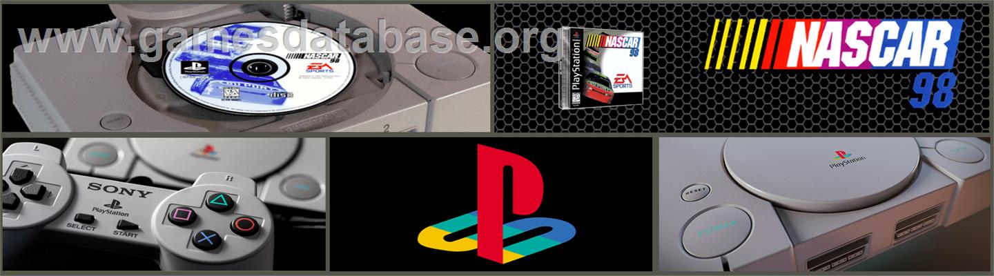 NASCAR 98 (Collector's Edition) - Sony Playstation - Artwork - Marquee