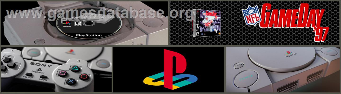 NFL GameDay '97 - Sony Playstation - Artwork - Marquee