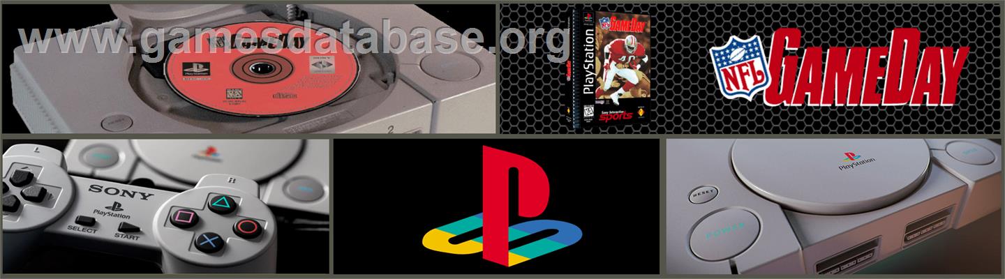 NFL GameDay - Sony Playstation - Artwork - Marquee
