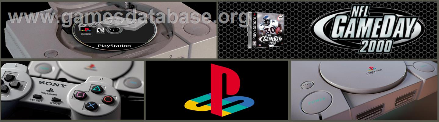 NFL GameDay 2000 - Sony Playstation - Artwork - Marquee