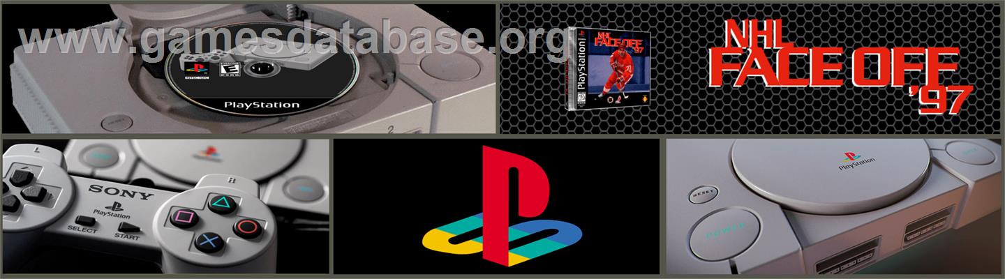 NHL FaceOff '97 - Sony Playstation - Artwork - Marquee
