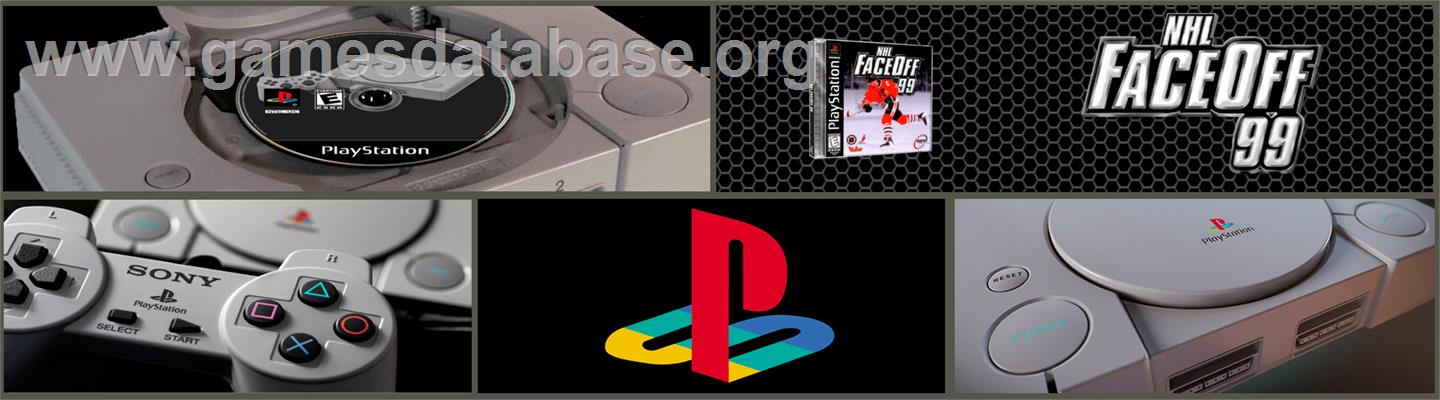 NHL FaceOff '99 - Sony Playstation - Artwork - Marquee