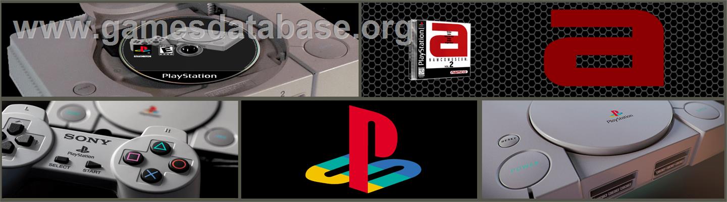 Namco Museum Vol. 2 - Sony Playstation - Artwork - Marquee