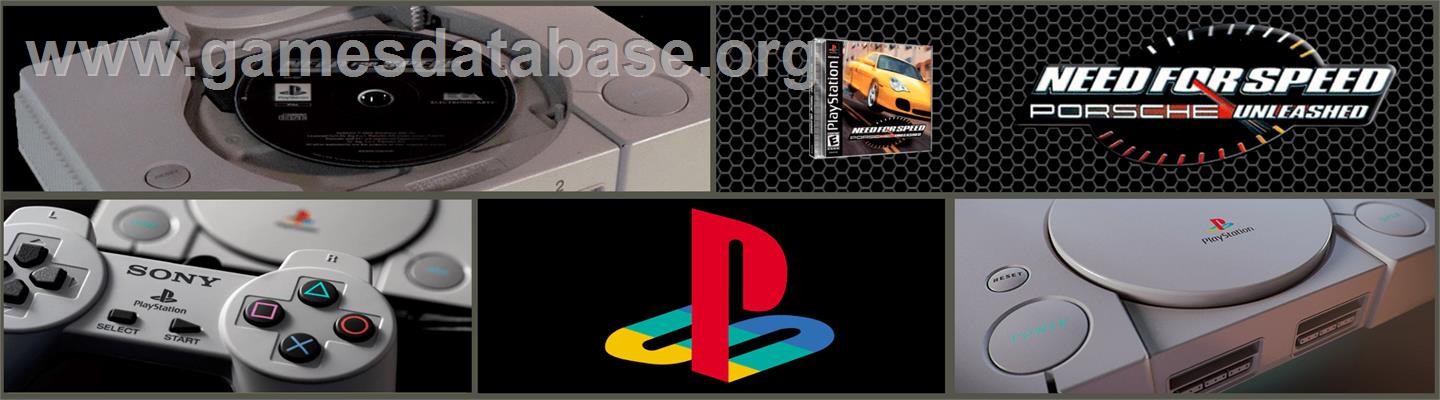 Need for Speed: Porsche Unleashed - Sony Playstation - Artwork - Marquee