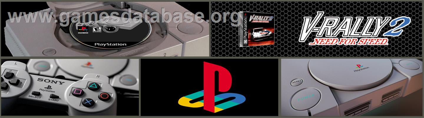 Need for Speed: V-Rally 2 - Sony Playstation - Artwork - Marquee