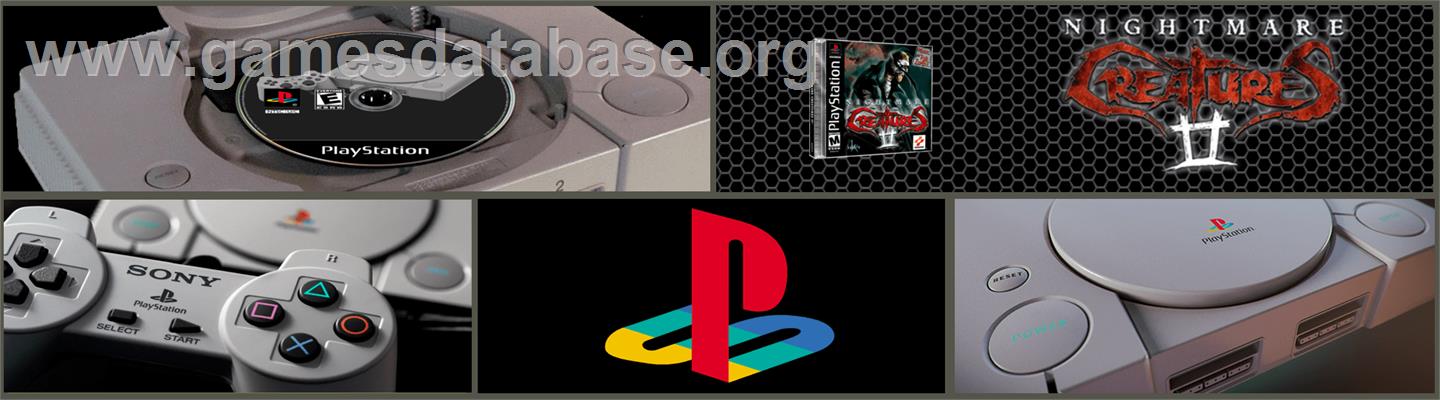 Nightmare Creatures II - Sony Playstation - Artwork - Marquee