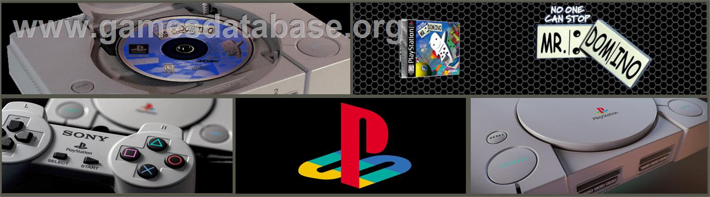 No One Can Stop Mr. Domino - Sony Playstation - Artwork - Marquee