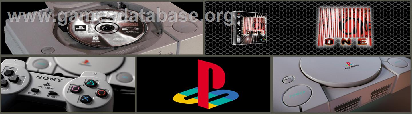 One - Sony Playstation - Artwork - Marquee