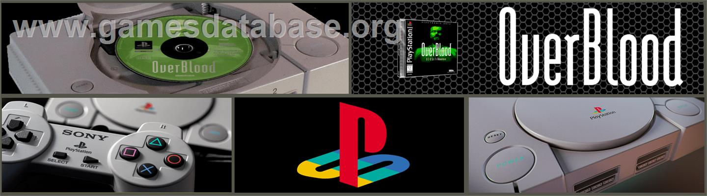 OverBlood - Sony Playstation - Artwork - Marquee