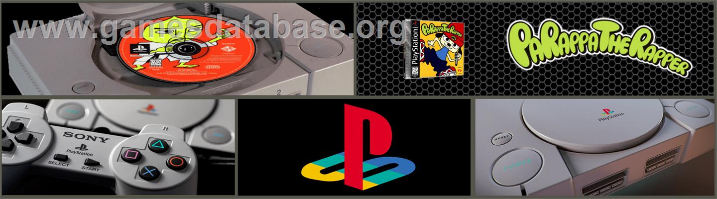 PaRappa the Rapper - Sony Playstation - Artwork - Marquee