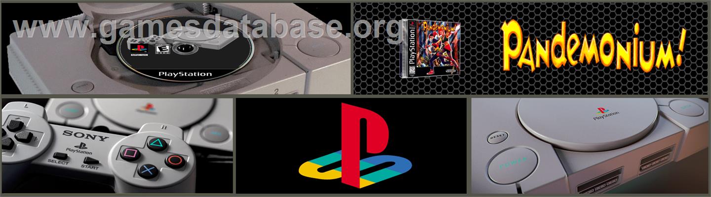 Pandemonium! - Sony Playstation - Artwork - Marquee