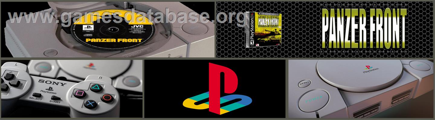 Panzer Front - Sony Playstation - Artwork - Marquee