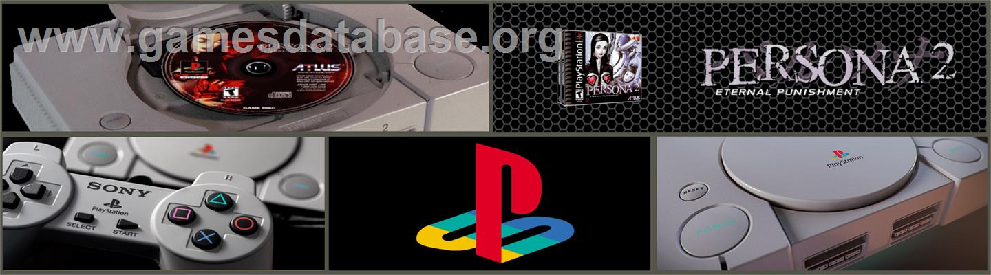 Persona 2: Eternal Punishment - Sony Playstation - Artwork - Marquee