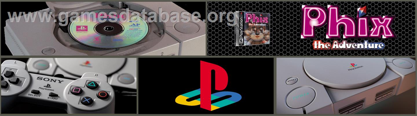 Phix: The Adventure - Sony Playstation - Artwork - Marquee