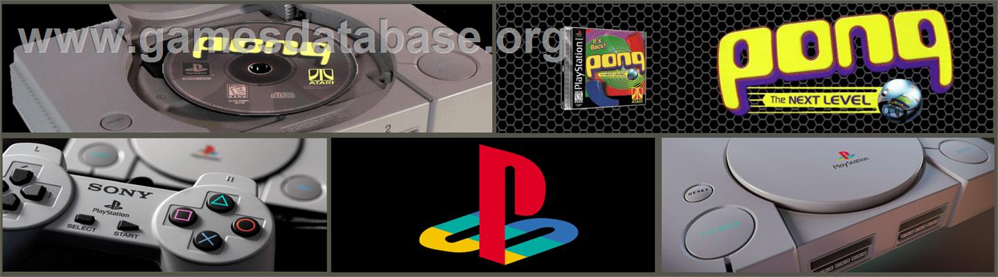 Pong: The Next Level - Sony Playstation - Artwork - Marquee