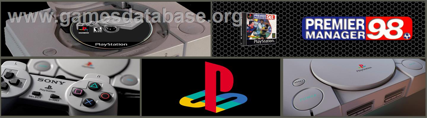 Premier Manager 98 - Sony Playstation - Artwork - Marquee