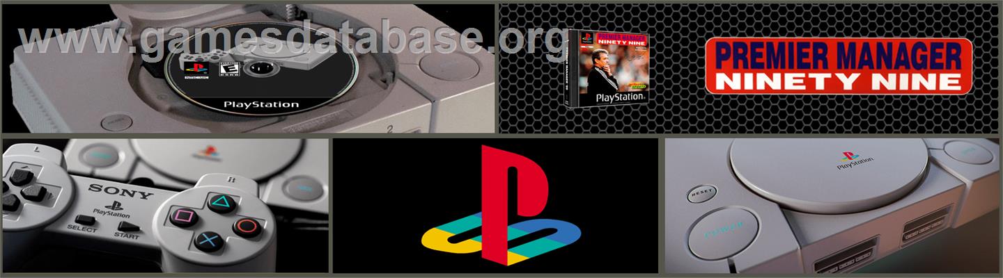 Premier Manager Ninety Nine - Sony Playstation - Artwork - Marquee