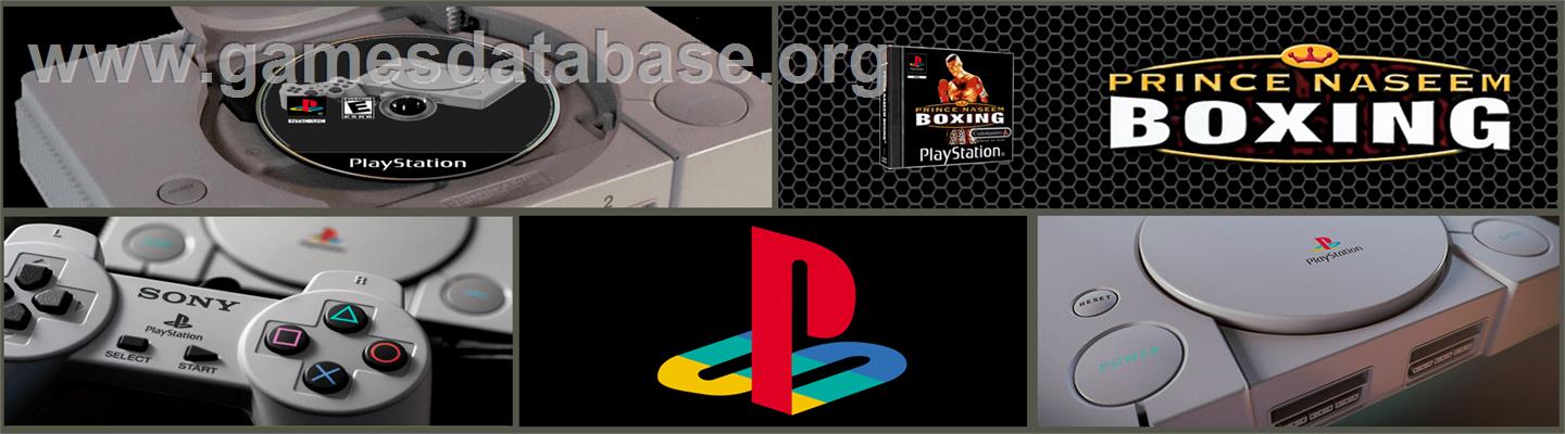 Prince Naseem Boxing - Sony Playstation - Artwork - Marquee