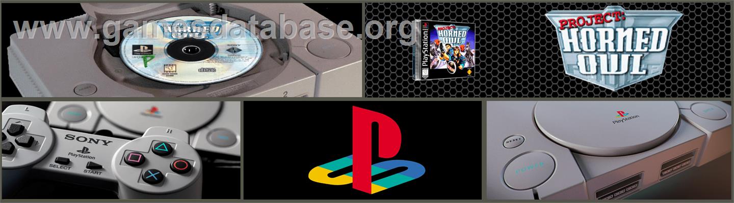 Project: Horned Owl - Sony Playstation - Artwork - Marquee