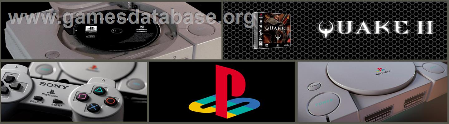 Quake II - Sony Playstation - Artwork - Marquee