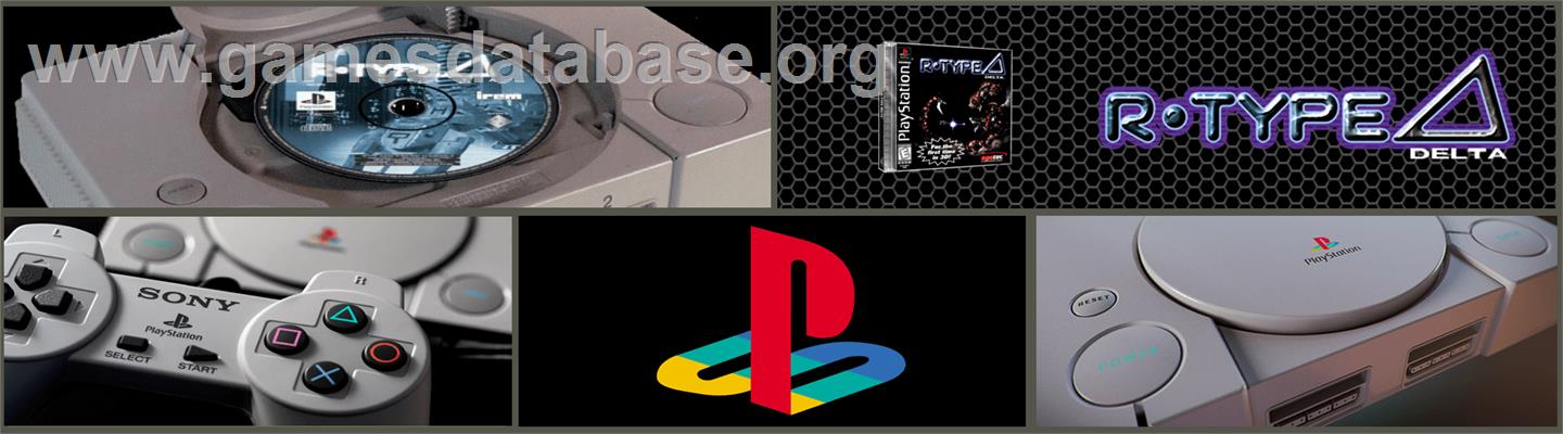 R-Type Delta - Sony Playstation - Artwork - Marquee